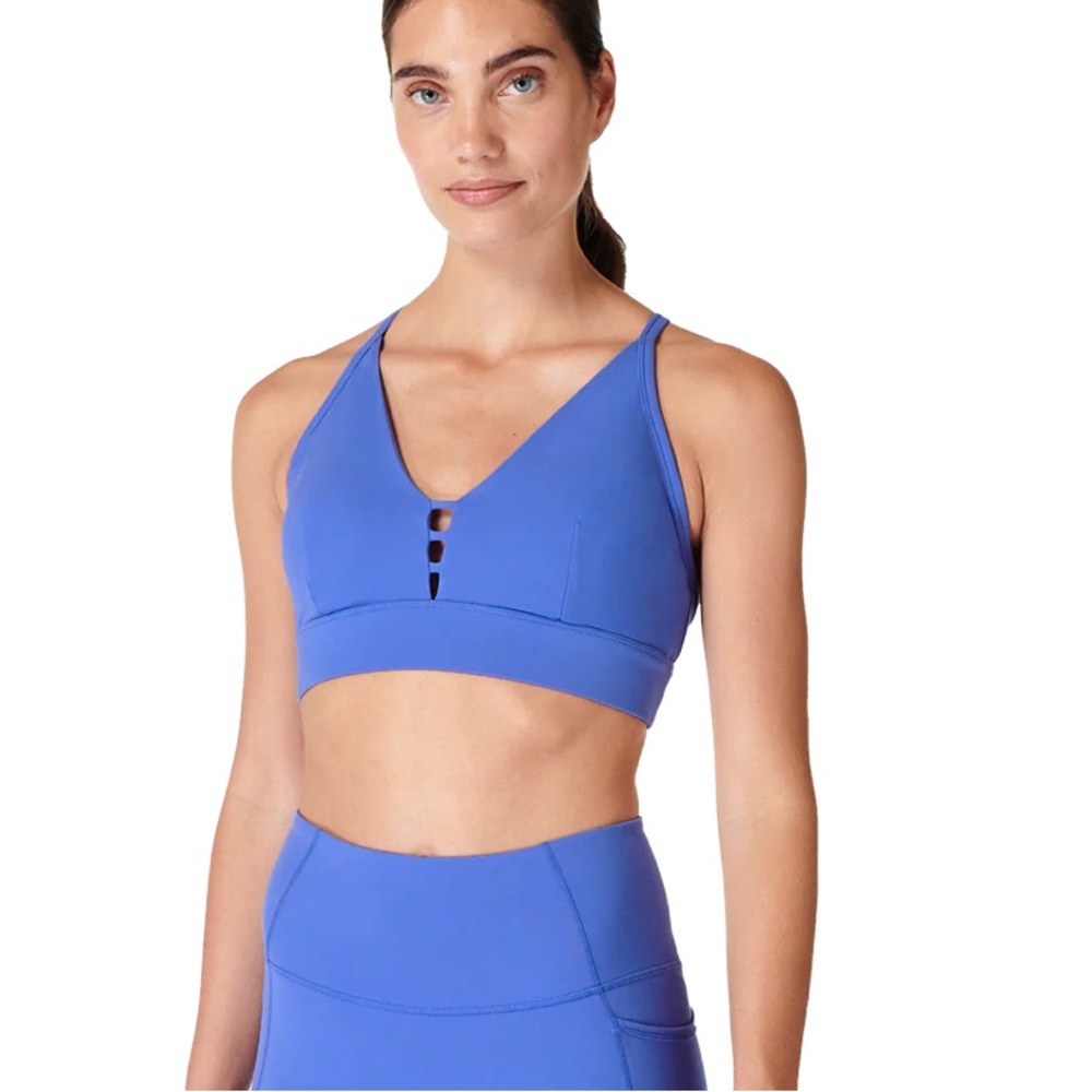 Sweaty Betty Orange Strappy Sports Bra - Picture 3 of 5
